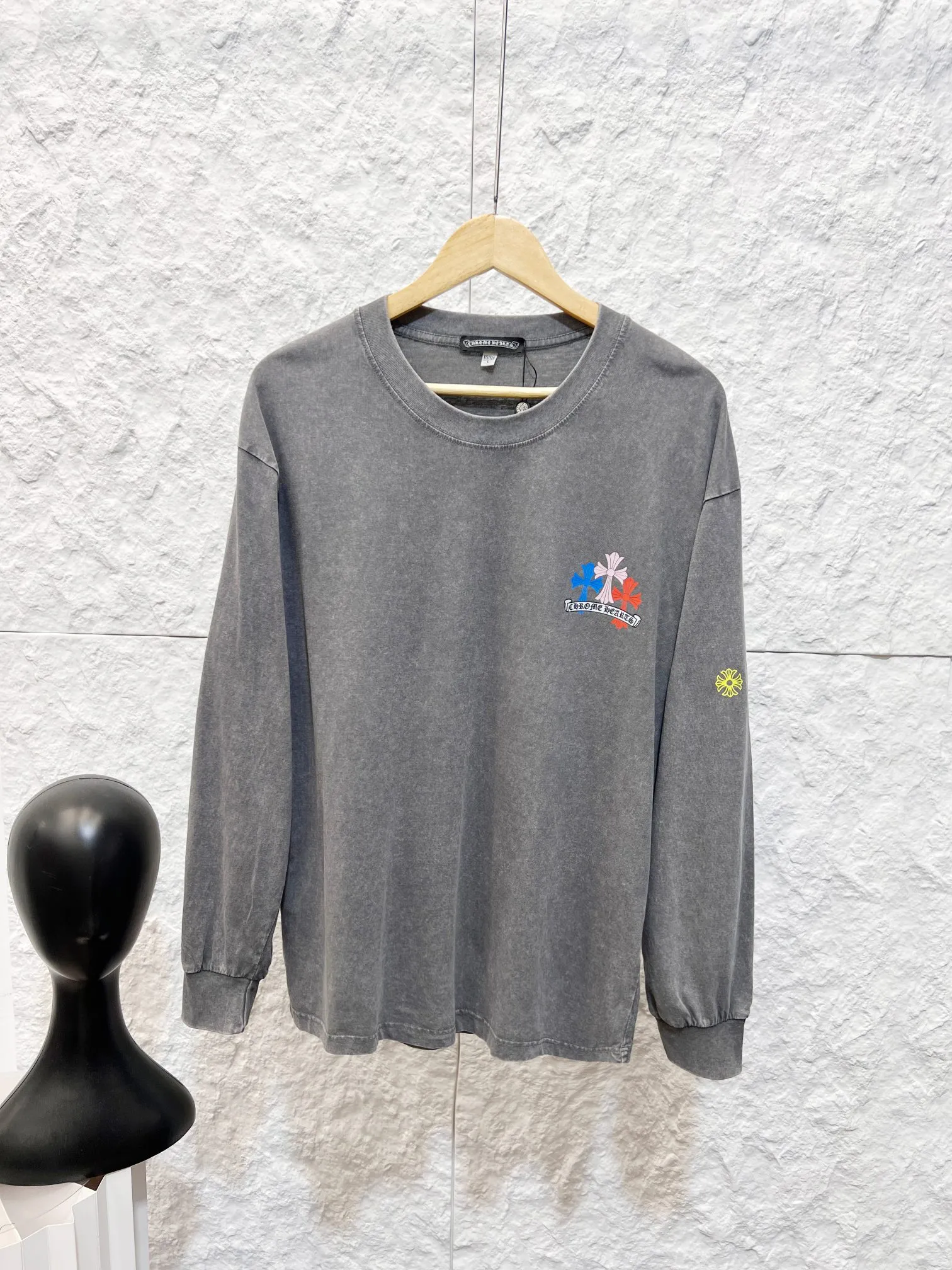 （Chrome Hearts） （ In Stock， ）Classic ， 、 、 ， Retro Retro ， 。 t Same Style ： Gray Sizes：S-2XL （ ）